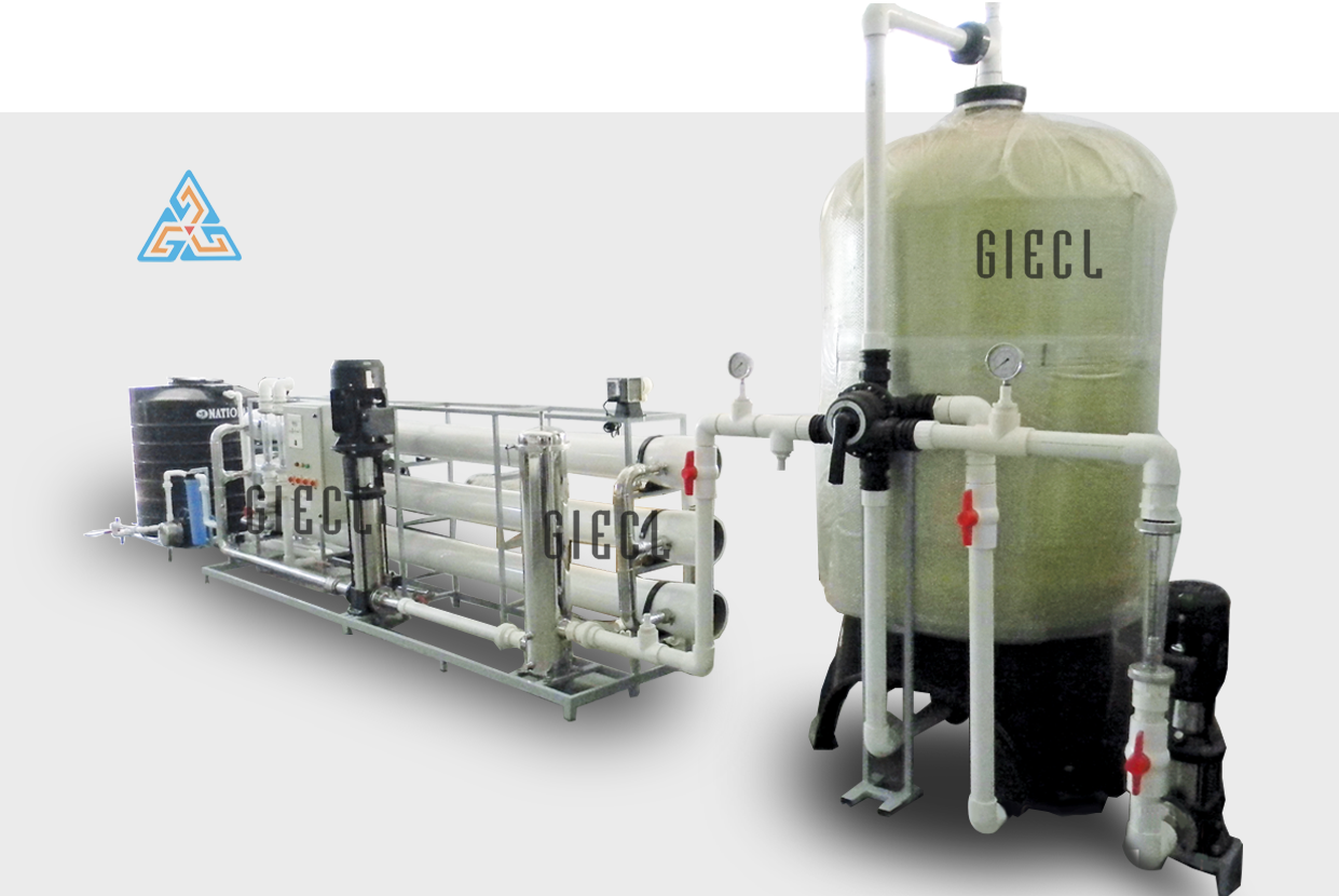 6000 to 20000 LPH industrial R.O. System