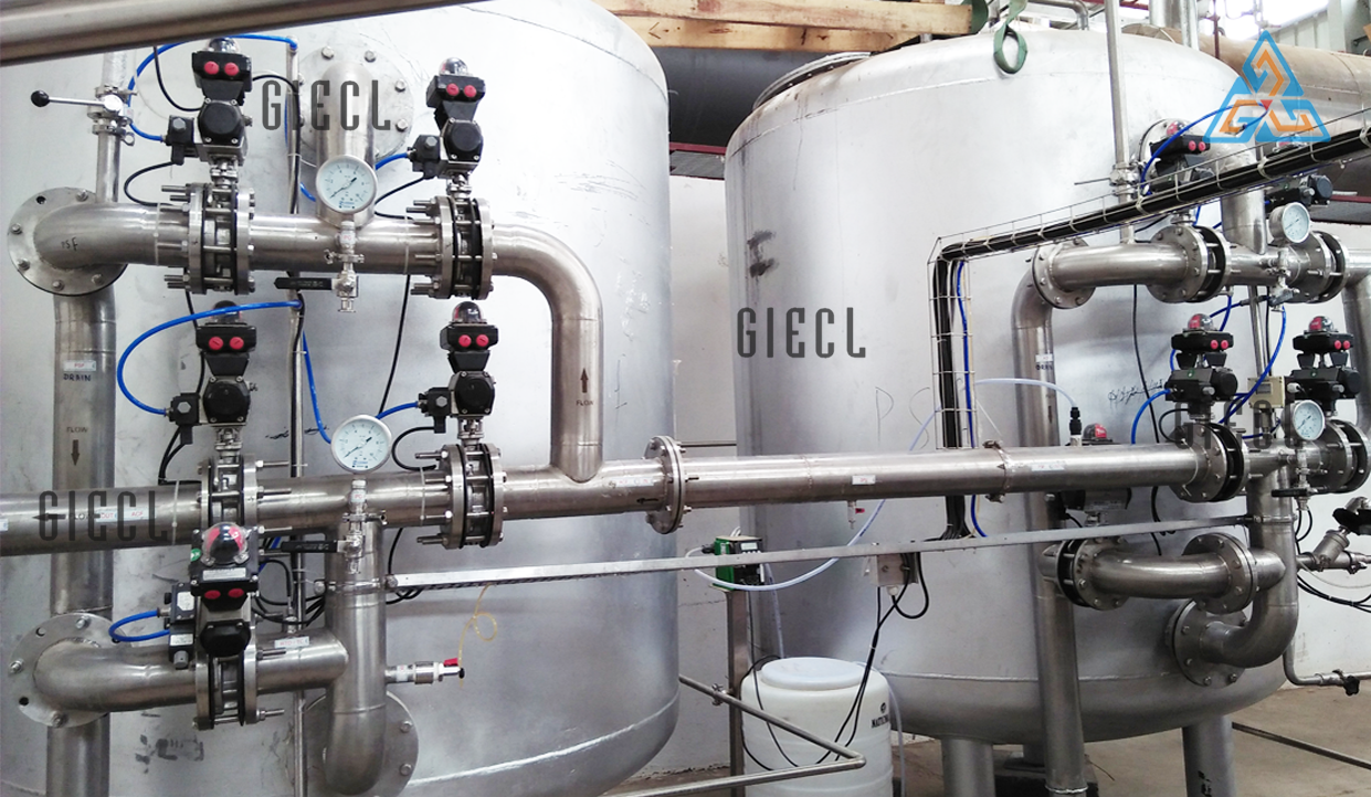 Sea water plant install in Yemen